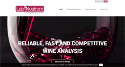 Desktop Screenshot of labnostrum.com